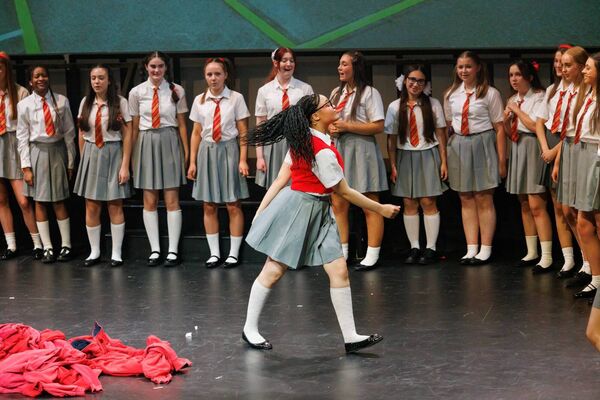 The transition year class staged the shows 