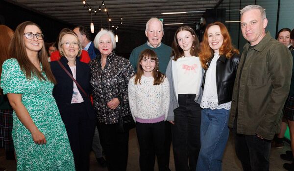 Members of the Coffey and Regan families 