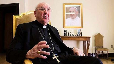Irish-born cardinal entrusted as ‘camerlengo’ running Holy See between popes