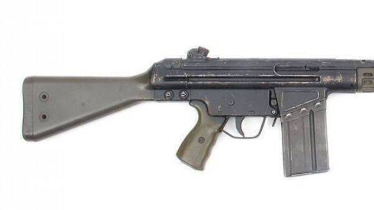 Three men found with guns appear in court