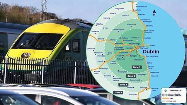 Major changes to Irish Rail fares and new ‘commuter zone’ to take effect from Monday