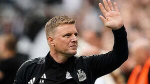 Eddie Howe ‘not 100 per cent’ but glad to be back at Newcastle after pneumonia