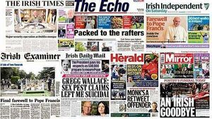 What the papers say: Saturday's front pages
