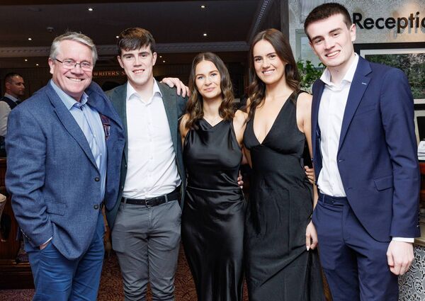 David and Paddy Walsh, Erin Byrne and Clodagh and Christopher Walsh 