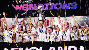 England hold off stirring France fightback to clinch Women’s Six Nations title