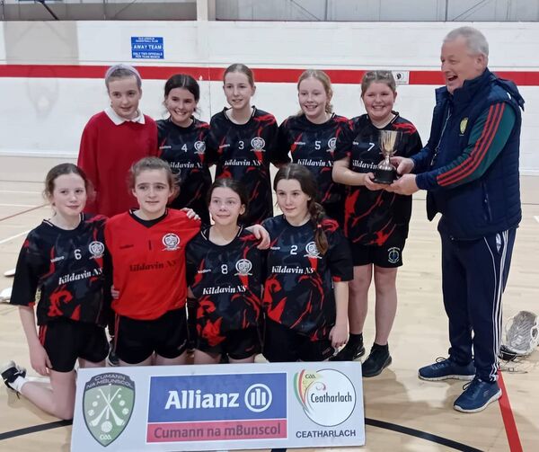 Division 1 Camogie winners Kildavin NS Division 1 Camogie winners Kildavin NS