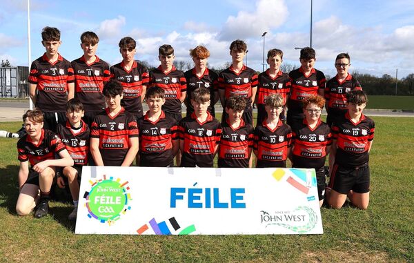 The MLR Feile team that was defeated by Rathvilly in the Feile Division 2 final. The MLR Feile team that was defeated by Rathvilly in the Feile Division 2 final.
