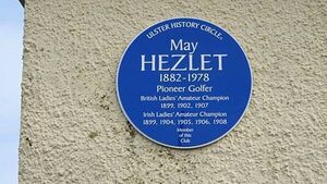 Plaque unveiled for 1890s champion teen golfer at Royal Portrush Plaque unveiled for 1890s champion teen golfer at Royal Portrush