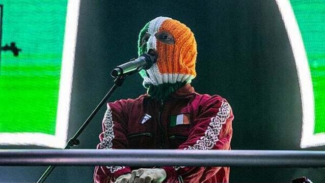DUP leader: Kneecap’s ‘balaclava has slipped’