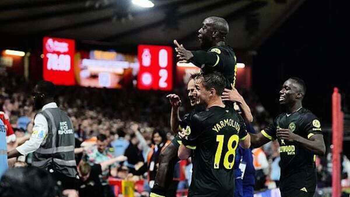 Nottingham Forest beaten at home by Brentford as Champions League hopes dented