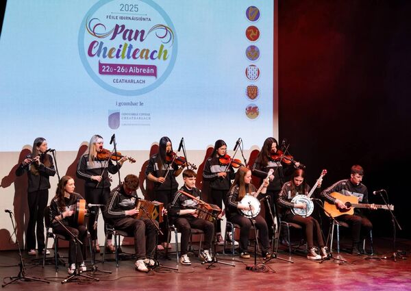 Music Generation Carlow's Reelig performing at the official opening of the Pan Celtic Festival in Visual Music Generation Carlow's Reelig performing at the official opening of the Pan Celtic Festival in Visual