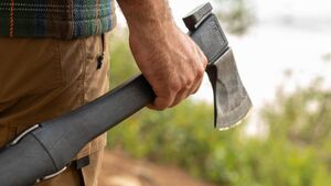 Suspended sentence for man seen wielding a hatchet at Hanover Bus Park Suspended sentence for man seen wielding a hatchet at Hanover Bus Park