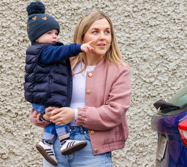 Ellie Conroy and her son Teddy