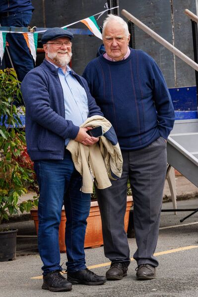 Cllr Will Paton and Willie Whelan