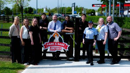 Kildare service station opens new dog park