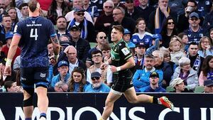 Tommy Freeman hat-trick helps Northampton upset Leinster in Champions Cup