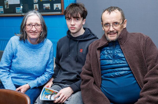 Joanna, Padraig and Pat Shannon