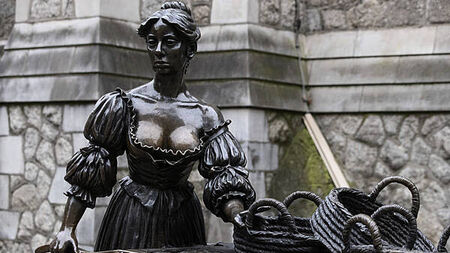 Molly Malone statue unstable due to 'abuse on daily basis'