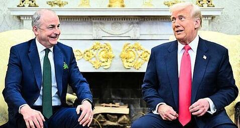 Taoiseach received positive messages on Trump meeting: 'You played a blinder with that nut'