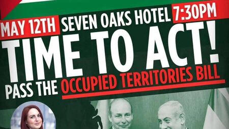 Meeting in support of Palestine next Monday