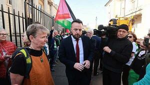 SDLP's Colum Eastwood set to challenge decision to prosecute him over Gaza march SDLP's Colum Eastwood set to challenge decision to prosecute him over Gaza march