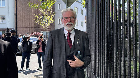Gerry Adams tells libel case IRA membership was ‘not a path I took’