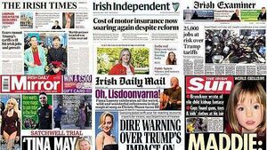 What the papers say: Wednesday's front pages What the papers say: Wednesday's front pages