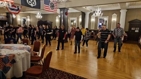 Line-dancers step it out for marathon fundraiser