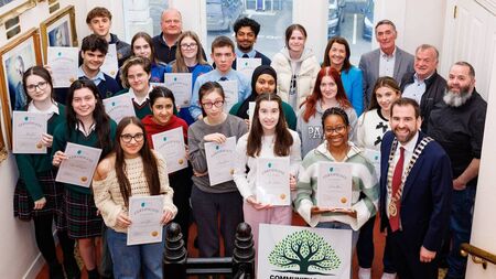 Teens honoured for completing leadership programme
