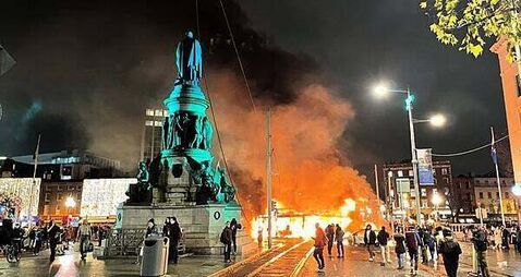 Woman to appear in court charged with arson to bus during Dublin riots