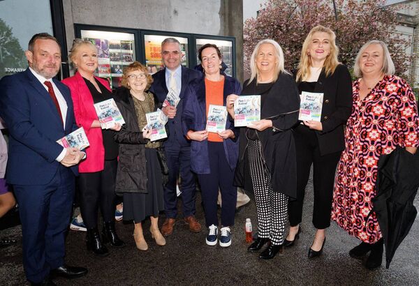 Pictured at the official opening of the Pan Celtic Festival in Visual minister of state Jerry Buttimer, Riona Nic Ille Bhàin President of Pan Celtic, Bríde de Róiste chairperson of the Pan Celtic Festival Carlow, deputy Catherine Callaghan, minister of state Jennifer Murnane O’Connor, MEP Cynthia Ní Mhurchú and Emma Uí Bhroin from the Pan Celtic Carlow committee