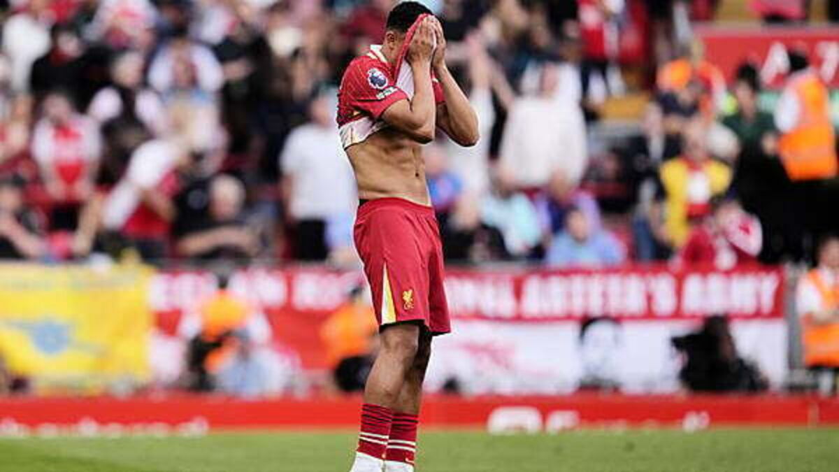Trent Alexander-Arnold’s team-mates offer support after his treatment at Anfield