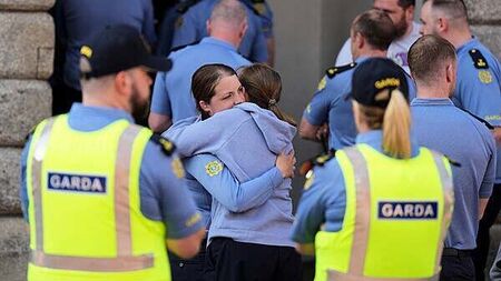 Garda colleagues gather for service in memory of Kevin Flatley