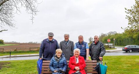 Bennekerry bench marks 25th anniversary of planting of oak trees
