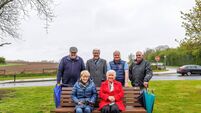 Bennekerry bench marks 25th anniversary of planting of oak trees