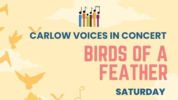 Spring concert from Carlow Voices tomorrow evening