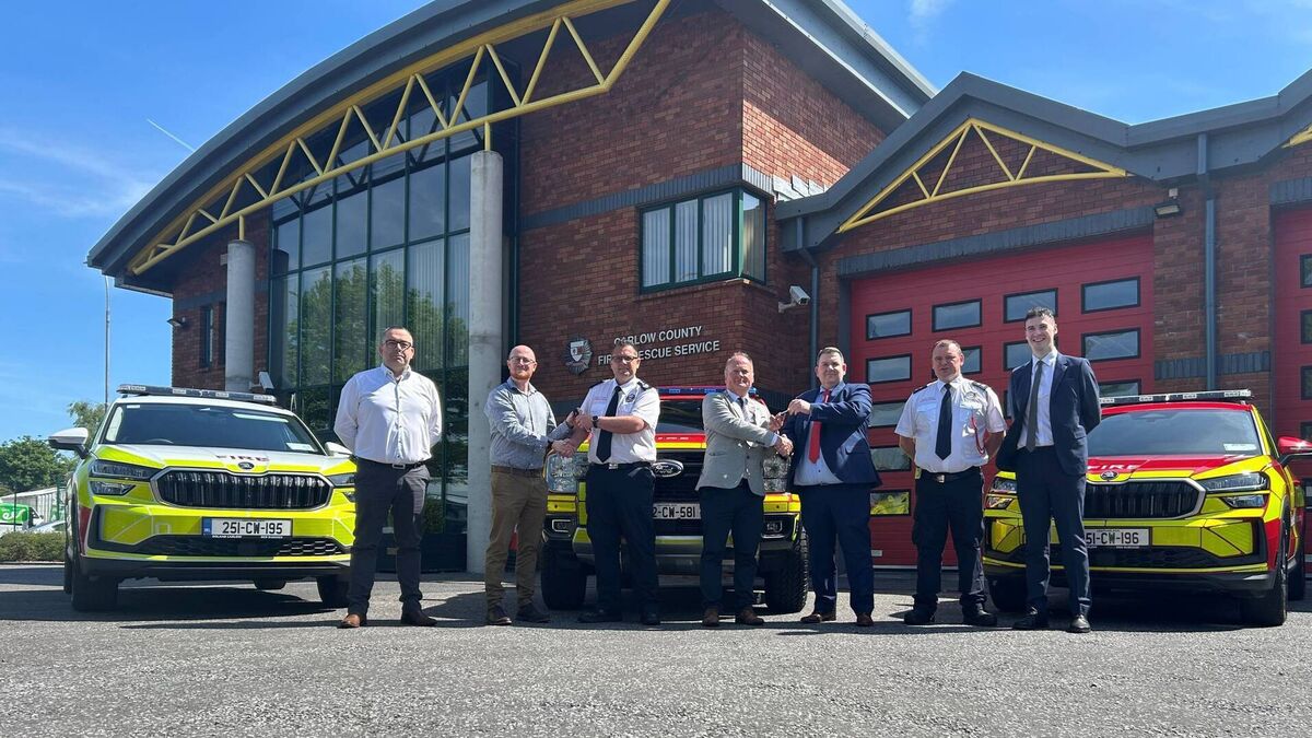 Carlow Fire & Rescue upgrades fleet with three eco-friendly jeeps