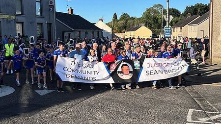 Crowd backs calls for public inquiry into 1997 murder of GAA official