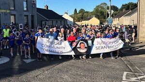 Crowd backs calls for public inquiry into 1997 murder of GAA official Crowd backs calls for public inquiry into 1997 murder of GAA official