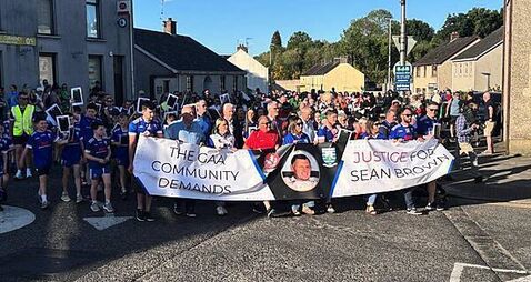 Crowd backs calls for public inquiry into 1997 murder of GAA official