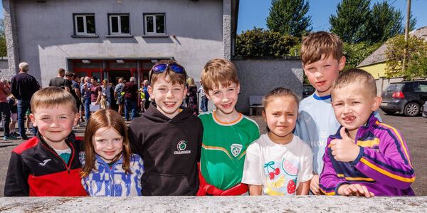 Evan Conway, Sarah Ryan, Rían Tracey, Joey Petera, Darragh and Sean Fagan and Orán Slye