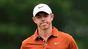 Bad weather delays the start of day three of the US PGA Championship Bad weather delays the start of day three of the US PGA Championship