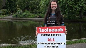 Teenager to stage protest as needs-assessment waiting lists projected to soar Teenager to stage protest as needs-assessment waiting lists projected to soar