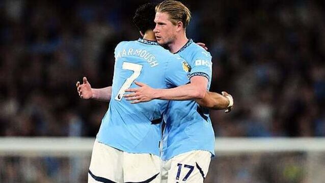 Manchester City and Omar Marmoush give Kevin De Bruyne fitting send-off