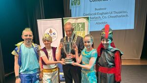 Gaelscoil scoops all-Ireland title at Irish-language drama festival Gaelscoil scoops all-Ireland title at Irish-language drama festival