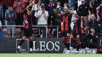 Antoine Semenyo at the double as Bournemouth finish with win over Leicester