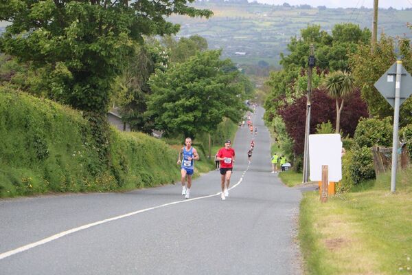 The scenic route included 7km laps around the parish