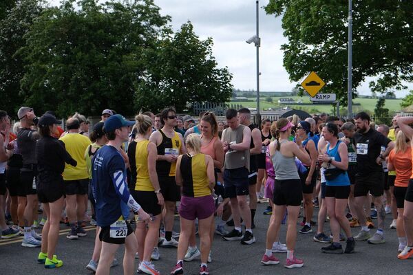 Runners came from far and wide to take part