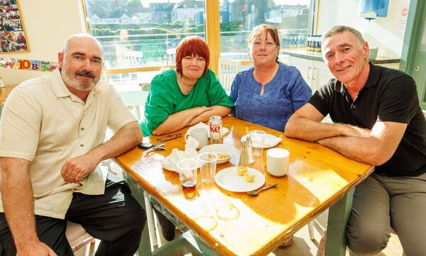 Seamus White, Kathleen O'Neill, Catherine O'Toole and cllr Paul Doogue