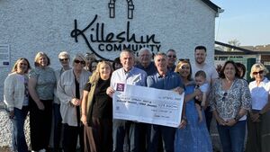 Hospice chair ‘blown away’ by €13k raised at tea party